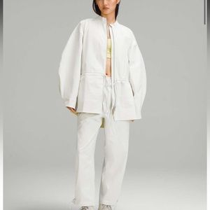 Lululemon Cinch-Waist Stretch Shirt Jacket